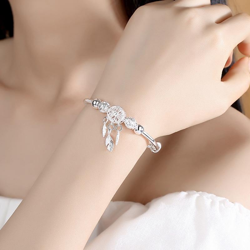 Adjustable Dreamcatcher Charm Bracelet