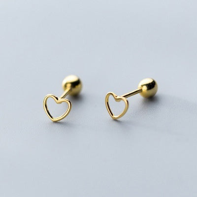 Heart Nut Earrings