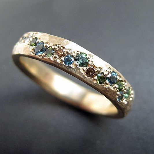 Vintage Gold Color Bunter Ring