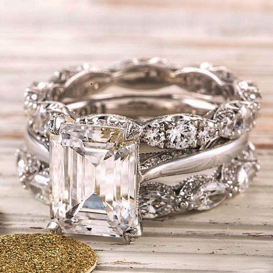 Silver Bright Layer Ring
