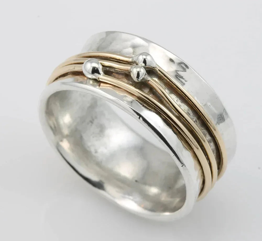 Layered Silver Ring – Elisabeth Hayes